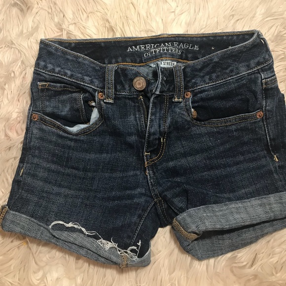 American eagle super stretch Jean shorts - Picture 1 of 3